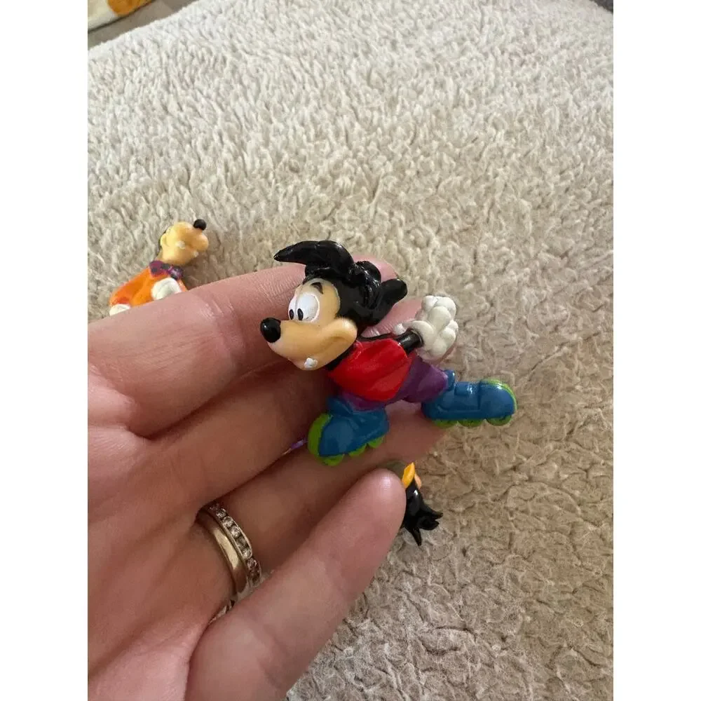Vintage 1990s Disney Goof Troop PVC Mini Figures Set of 4 Kellogs